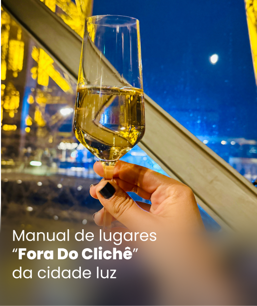 Manual de lugares “Fora Do Clichê” da cidade luz