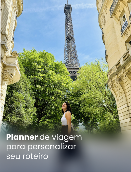 Planner de viagem para personalizar seu roteiro